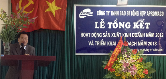 Định hướng phát triển sản xuất và kinh doanh bao bì cho Apromaco năm 2013