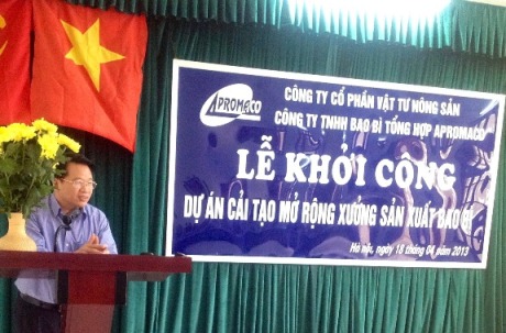 Sức sống mới tại Công ty TNHH Bao bì Tổng hợp Apromaco