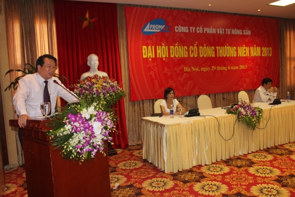 Đại hội Đồng cổ đông thường niên Công ty CP Vật tư nông sản 2013