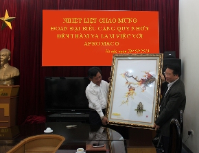 Apromaco hợp tác chiến lược với Cảng Quy Nhơn